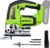 Greenworks GD24JS Cordless Jigsaw, 3000spm, Adjustable Base up to 45, Vacuum Attachment WITHOUT 24V Battery & Charger, 3 Year Guarantee