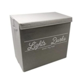 Grey 115L Laundry Hamper