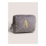 Grey Alphabet Make up Bag