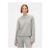 Grey CashSoft Oversized Cable-Knit Crew Neck Jumper