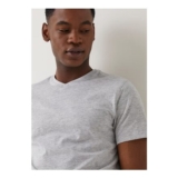 Grey Essential V-Neck T-Shirt