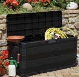 Grey Garden Storage Box – Grey / 280l. Free C&C limited locations