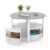 Grey Gymax 5-Piece Nesting Table and Chair Set for Toddlers