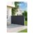 Grey Outdoor Retractable Privacy Side Awning, 3m X 1.6m