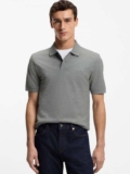Grey Pallas BOSS Polo Shirt