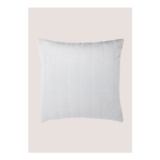 Grey Stabstitch Velvet Cushion