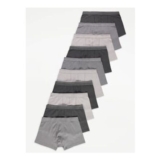 Grey Stripe A-Front Trunks (10 Pack)