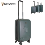 Guinness ABS Hard Shell Spinner Suitcase & Cabin Luggage – 65cm £39.99/75cm £49.99( Officially Licensed / Green or Black / 56CM ) Bag Magic