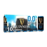 Guinness Draught Alcohol Free Stout Beer 0.0% Vol Cans