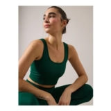 Gym Locker Green Crop Top (FREE C&C)