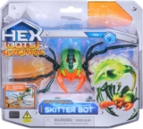 HEX BOTS Skitter Bot Spider, Robotic Kids Toys with Insect-Like Movement for Indoor/Outdoor Play, Robot Toys for Boys & Girls Ages 4 & Up, Red