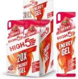 HIGH5 Energy Gels – Quick Release Sports Gels to Power Muscles for Peak Performance – Natural Fruit Juice & Caffeine-Free – On The Go Energy Boost for Running, Cycling and Endurance (Berry, 20 x 40g)