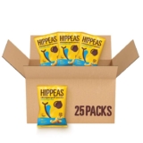 HIPPEAS Salt & Vinegar Chickpea Puff Vegan Crisps Multipack 25 x 15g Packets