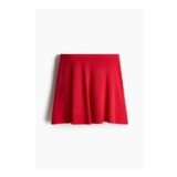 H&M Flared Fine-Knit Skirt