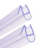 HNNHOME Pair of 2 Bath Shower Screen Door Seal Strip for 6-8mm Glass Up to 7mm Gap sold by HNNHOME FBA