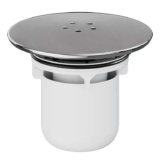 HNNHOME Shower Drain Cover Replacement, Chrome Shower Trap Cover, Removable Top Fitting, White – Sold by HNNHOME FBA