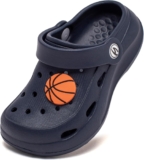 HOBIBEAR Kids Unsiex Garden Shoes Cute Cartoon Slides Sandals Clogs