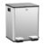 HOMCOM 2 X 20L Stainless Steel Dual Kitchen Bin