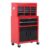 HOMCOM 6 Drawer Red Tool Chest and Cabinet Set