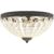 HOMCOM Crystal Chandelier Ceiling Light, 168 Octagonal Beads, Vintage 2-Light Flush Mount – Prime Price – Shipped / Sold by Aosom MHSTAR UK