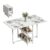 HOMCOM Folding Dining Table