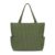 HOMESPON Cordury Tote Bag, Large Shoulder Bag with Zipper Pockets