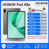 HONOR Pad X8a 11 Tablet ( 4GB & 128GB / Snapdragon / 90Hz FHD ) w/code £7.64 creditHonTech UK Store(UK Despatch)