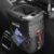 HOTOR Car Bin: Leak-Proof, Foldable, Waterproof Interior Accessory With Lid, Adjustable Straps and Multiple Pockets