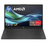 HP 15.6 Laptop AMD Ryzen 7 Processor 16GB RAM 512GB SSD Windows 11 Fast charge FHD Display Dual speakers
