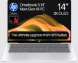 HP OmniBook 5 AI 14 2K OLED Qualcomm Snapdragon X 16GB RAM 512GB SSD REFURB-B Laptop with code at Currys Clearance