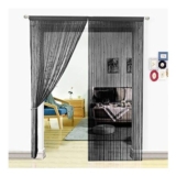HSYLYM String Curtains Spaghetti Door Beads Light Weight Colourful Dense