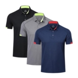HUAKANG 3 Pack Mens Polo Shirts