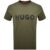 HUGO Red Dulivio logo t-shirt in green