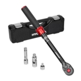 HYCHIKA Torque Wrench 3/8 Inch, 10-60Nm, 2% Accuracy, 72-Tooth