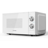 HYUNDAI 800W 20L Solo Microwave, Dial Control, Stainless Steel Interior HYMW80020MW