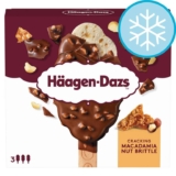 Haagen-Dazs Cracking Macadamia Nut Brittle Ice cream bars 3 X 80ml (Nectar Price)
