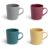Habitat Colour Glaze set of 4 Mugs