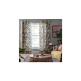 Habitat Geometric Eyelet Curtains – Neutral – 117x137cm