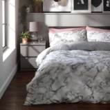 Habitat Marble White & Black Bedding Set – Single / Double £11.98 – Free C&C
