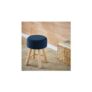 Habitat Sophie Velvet Stool – Blue