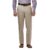 Haggar Mens Premium No Iron Khaki Classic Fit Flat Front Casual Pant 40W / 30L
