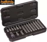 Halfords Advanced 17 Piece Torx Bit Set Lifetime Guarantee with code via HSD/DFC – £9.19 with Trade Card – Free C&C
