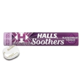 Halls Soothers Blackcurrant Flavoured Lozenges 45 g (Pack of 10)