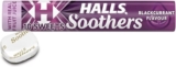 Halls Soothers Blackcurrant Flavoured Lozenges, Made With Real Fruit Juices, 45 g (Pack of 1)