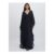 Halston Bell Sleeve Maxi Dress