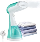 Handheld Clothes Steamer, 1500W Portable Steamer for Clothes, 25g/min Garment Steamer with 330ml Water Tank, Hand Held Steamer for Clothes, Travel Steamer for Clothing, Steam Iron Handheld