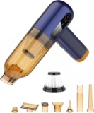 Handheld Vacuum Cleaner Portable Car Hoovers Cordless Car Vacuum Cleaner Rechargeable Powerful 15000Pa Mini Hoover for Pet Hair Home Office Kitchen Carpet