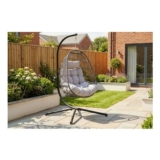 Hanging Egg Chair with Cushions