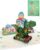 Happy Birthday 3D Pop Up Balloon Dinosaur Greeting Card with Envelope – Ships by and sold by Haul Global