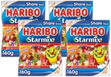Haribo Starmix Pack, 160g (Pack of 4) S&S £3.46